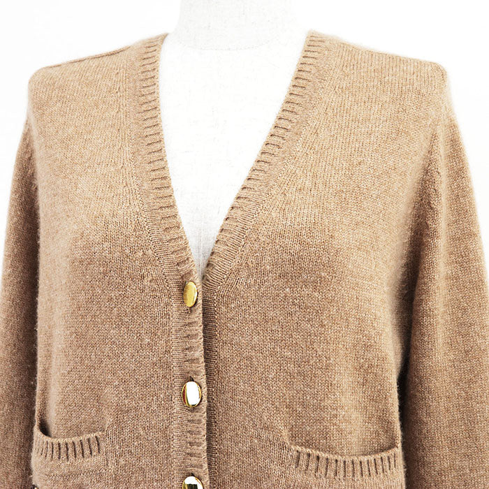 Gucci Horsebit 100% Cashmere Cardigan