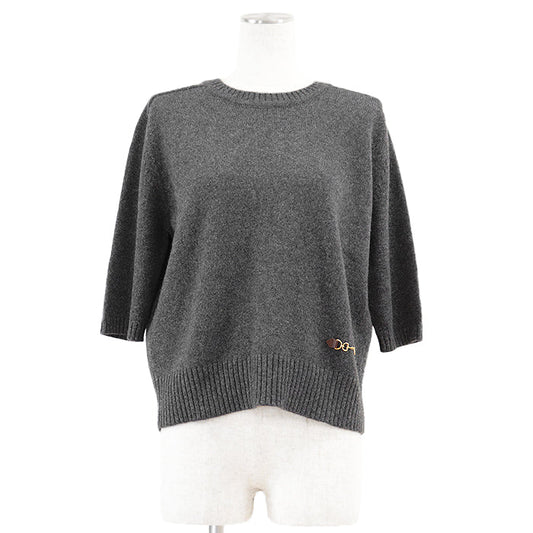 Gucci Horsebit Charm 100% Cashmere Knit Top