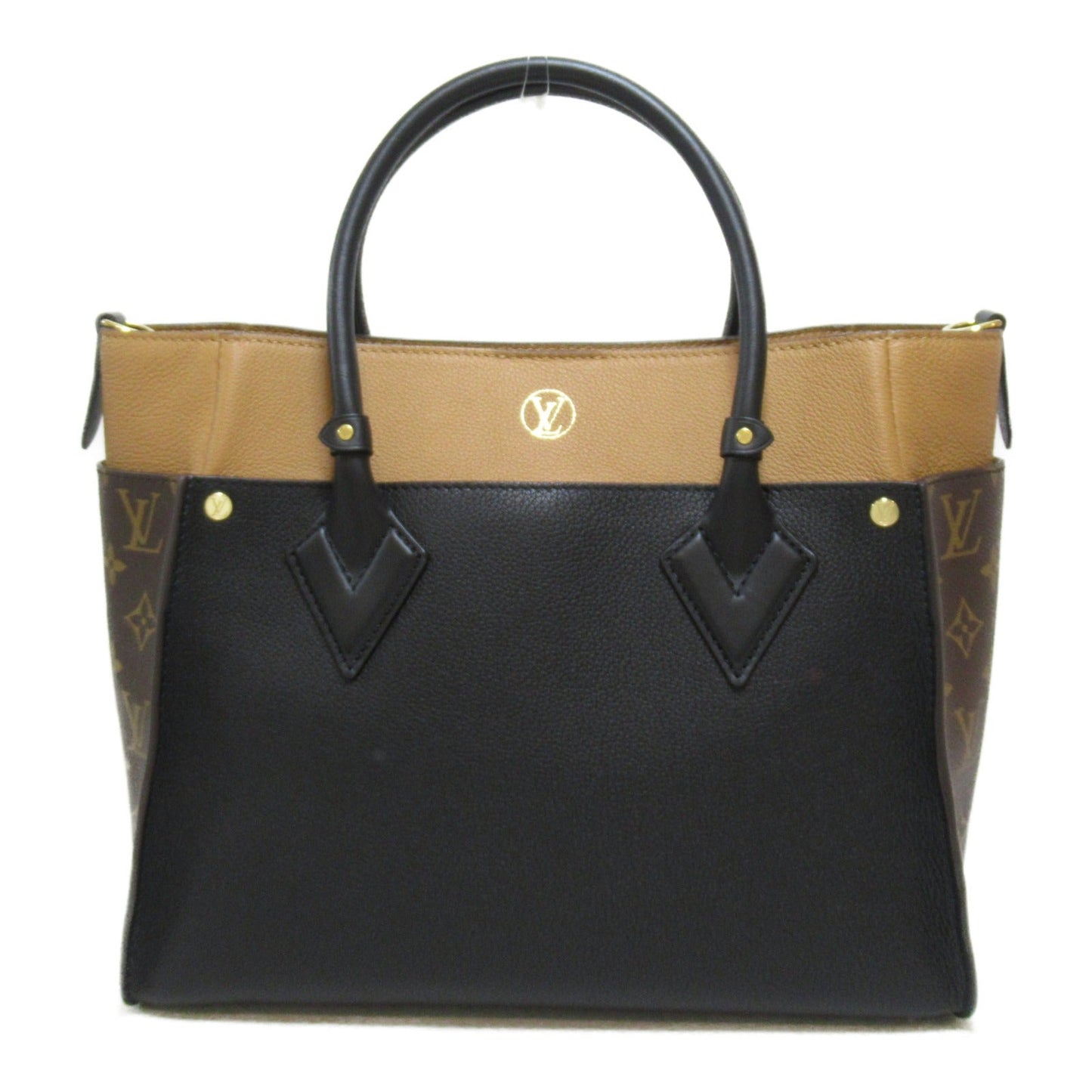 Louis Vuitton On My Side 2Way Shoulder Bag Black