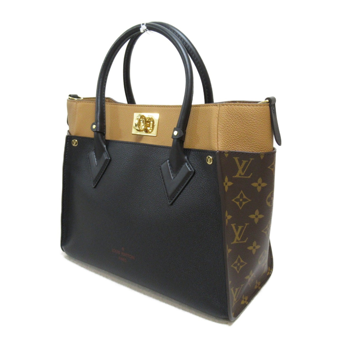 Louis Vuitton On My Side 2Way Shoulder Bag Black