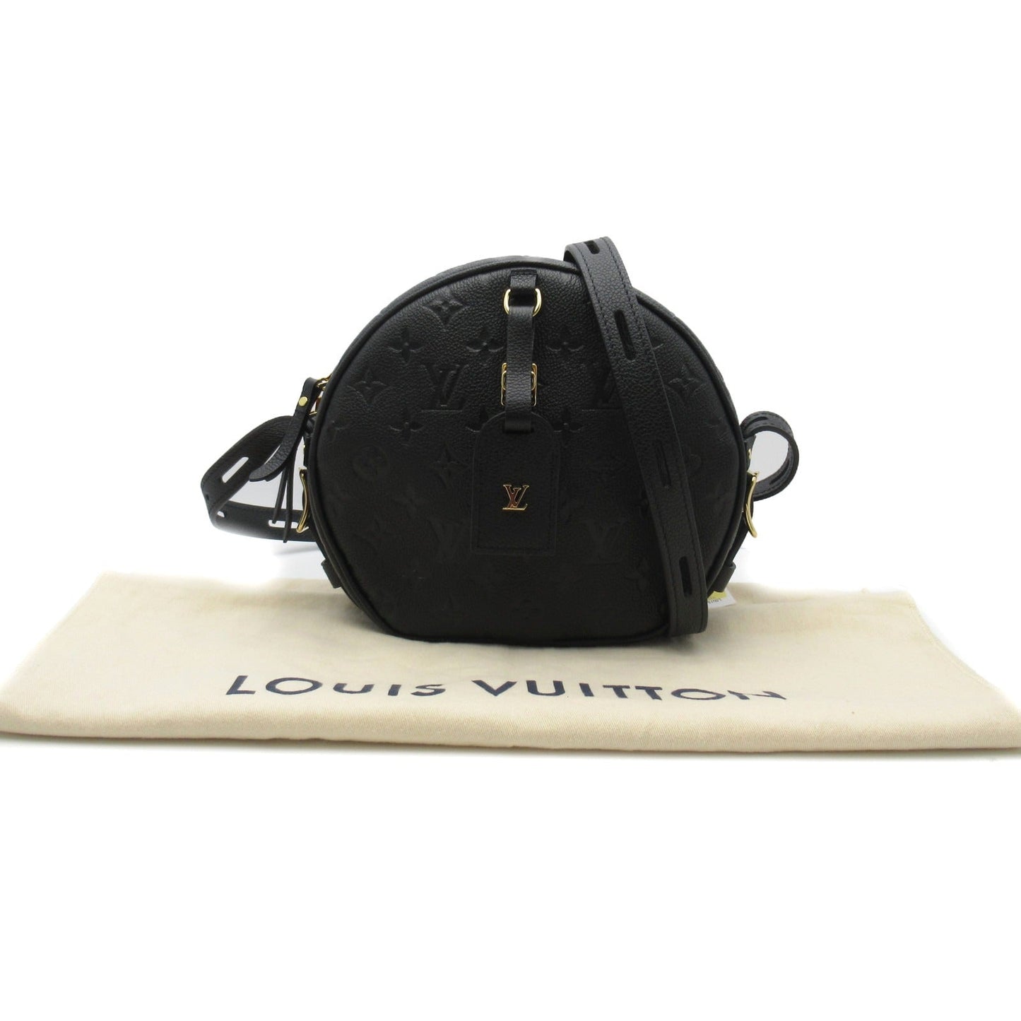 Louis Vuitton Boite Chapeaux Supple MM Shoulder Bag Leather