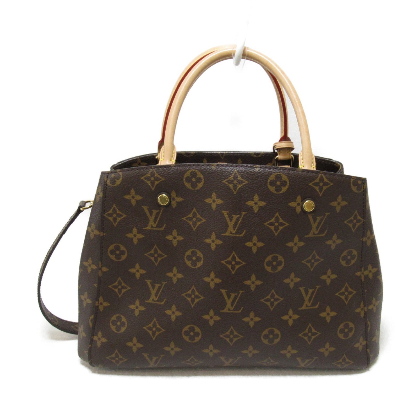 Louis Vuitton Montaigne MM Tote Bag Monogram Brown