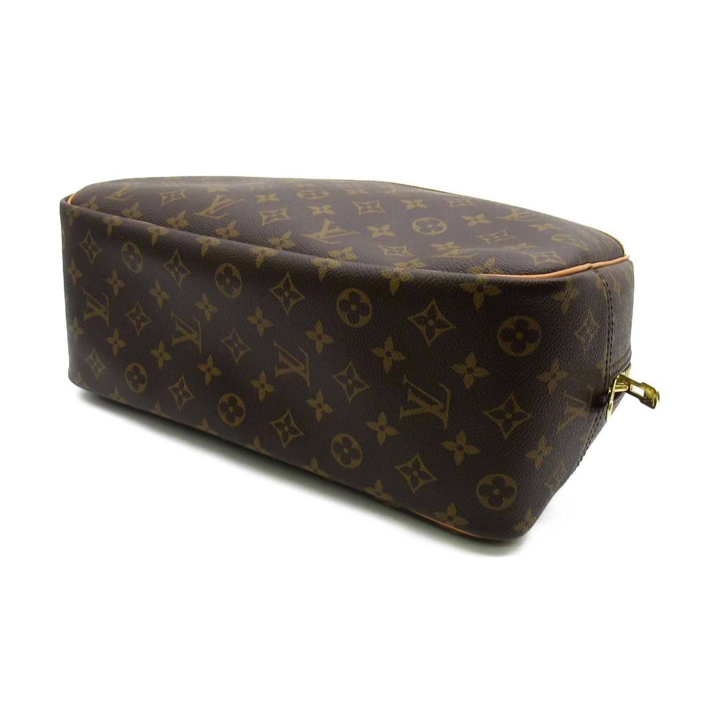 Louis Vuitton Deauville Handbag PVC Coated Canvas Monogram