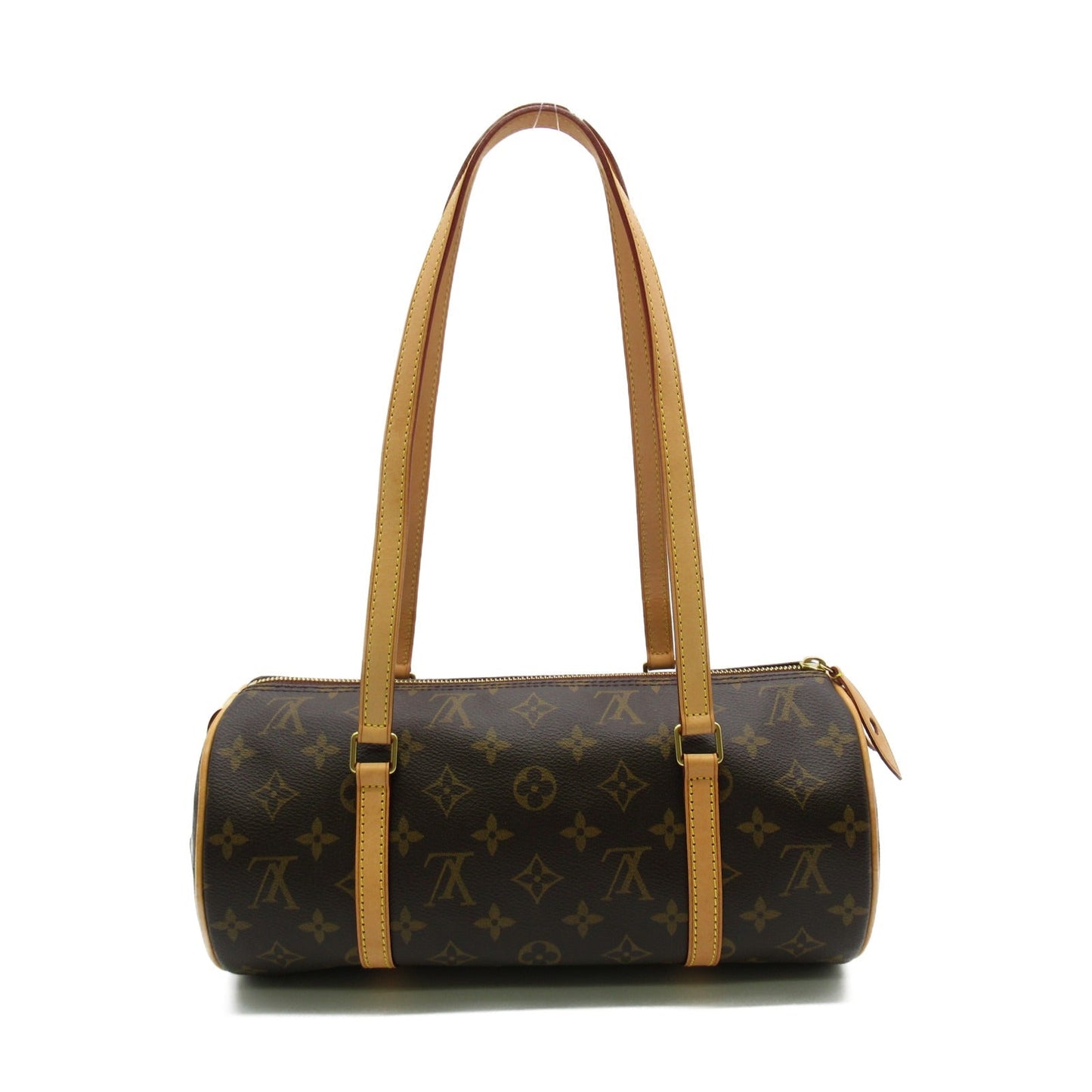 Louis Vuitton Papillon 30 Shoulder Bag PVC Coated Canvas