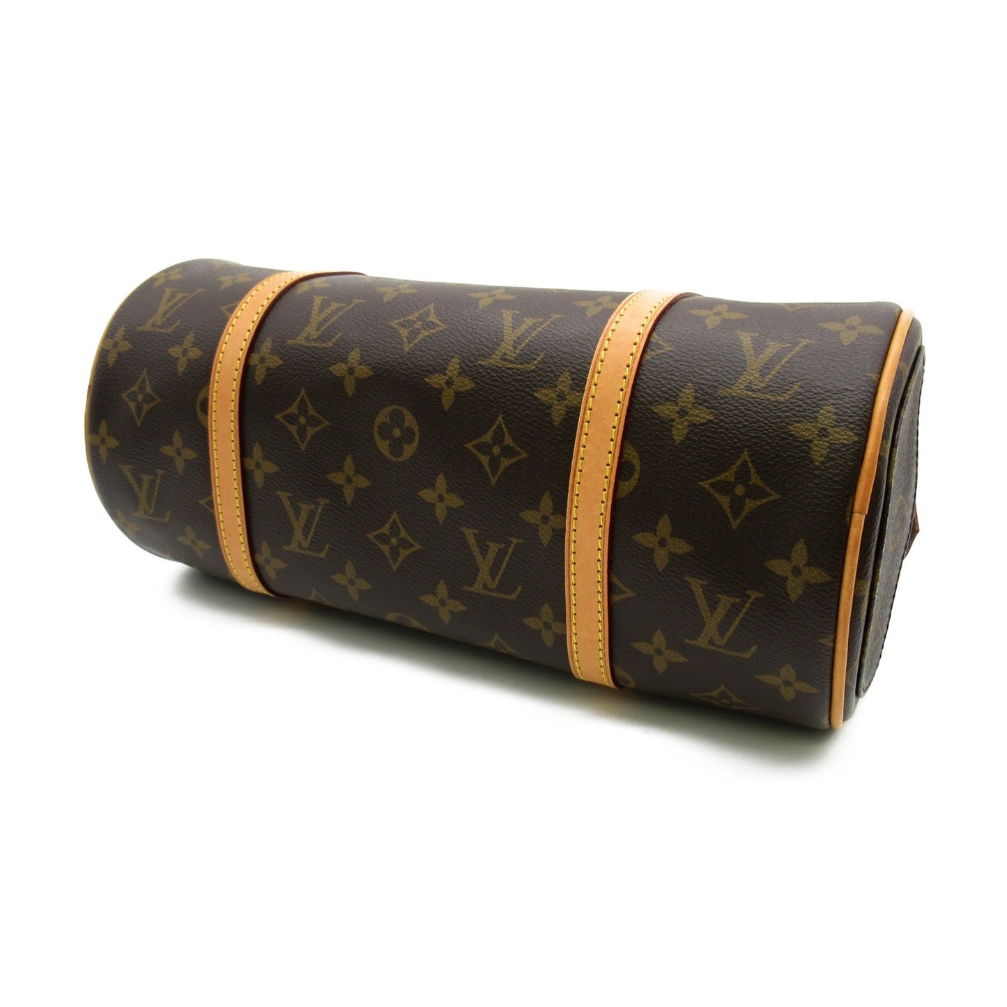 Louis Vuitton Papillon 30 Shoulder Bag PVC Coated Canvas