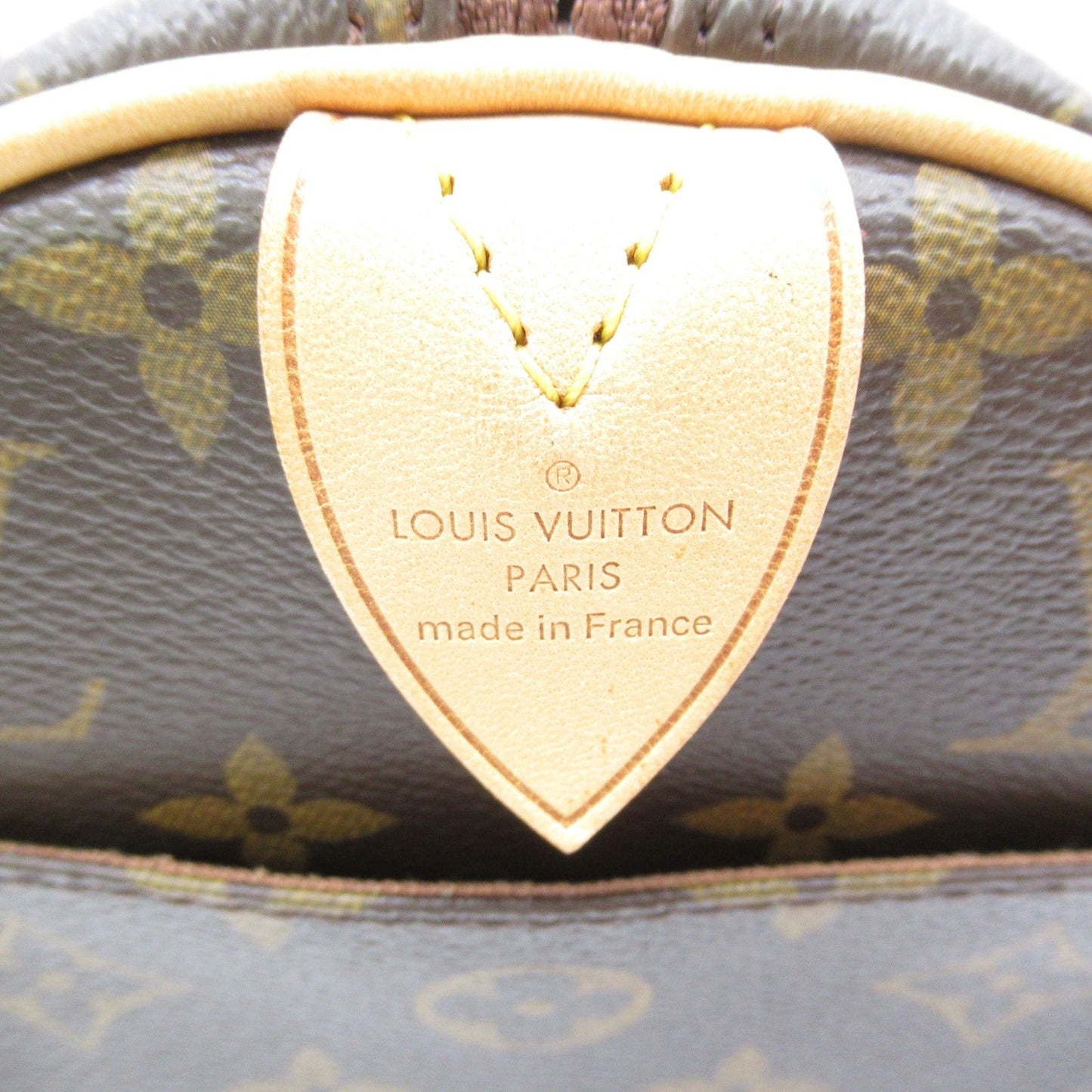 Louis Vuitton Papillon 30 Shoulder Bag PVC Coated Canvas