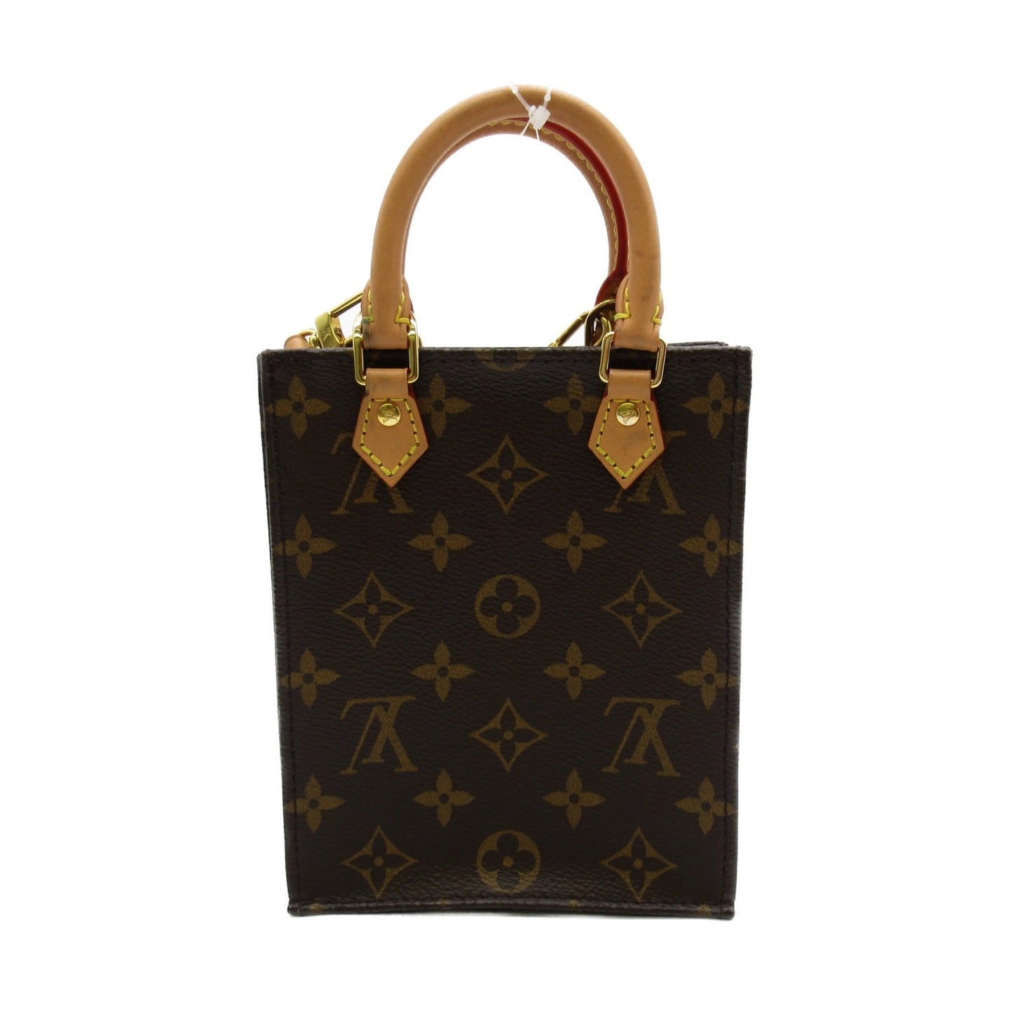 Louis Vuitton Petite Sac Plat Shoulder Bag Coated Canvas