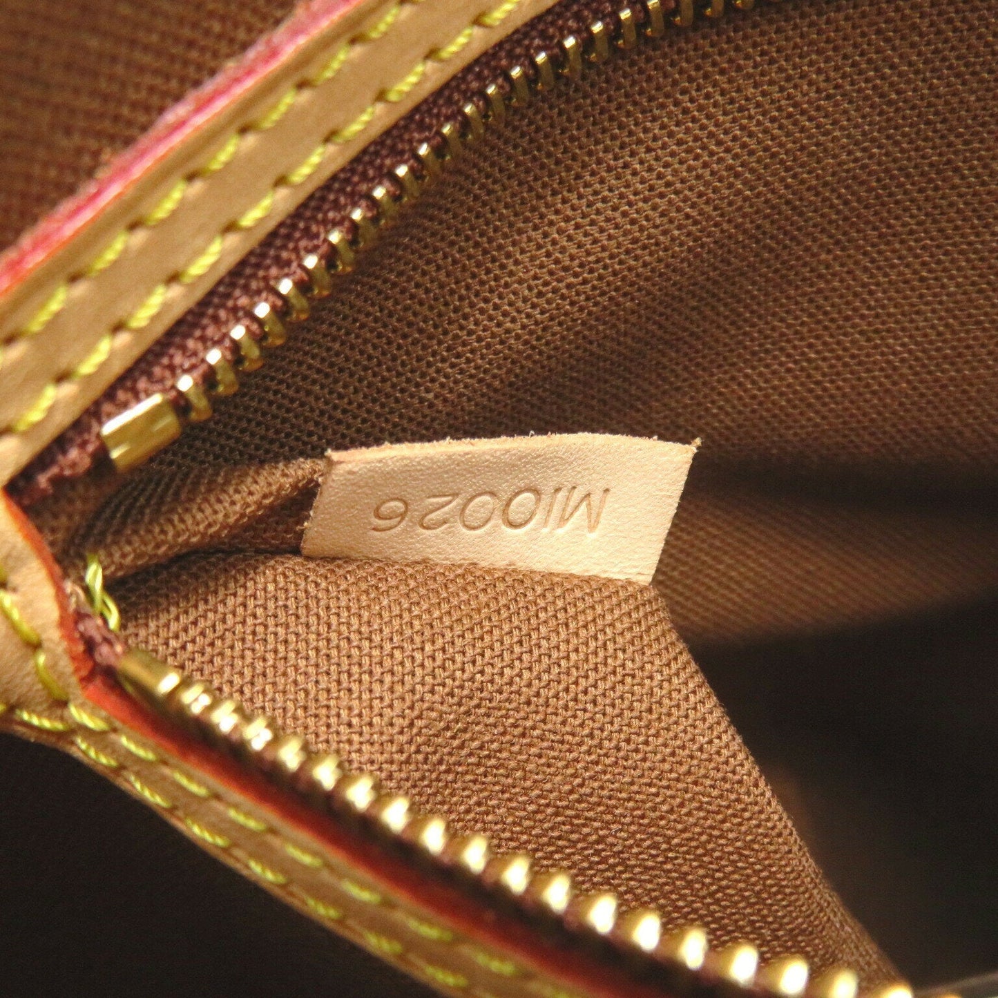 Louis Vuitton Batignolles Vertical PVC Coated Canvas Monogram Tote Bag