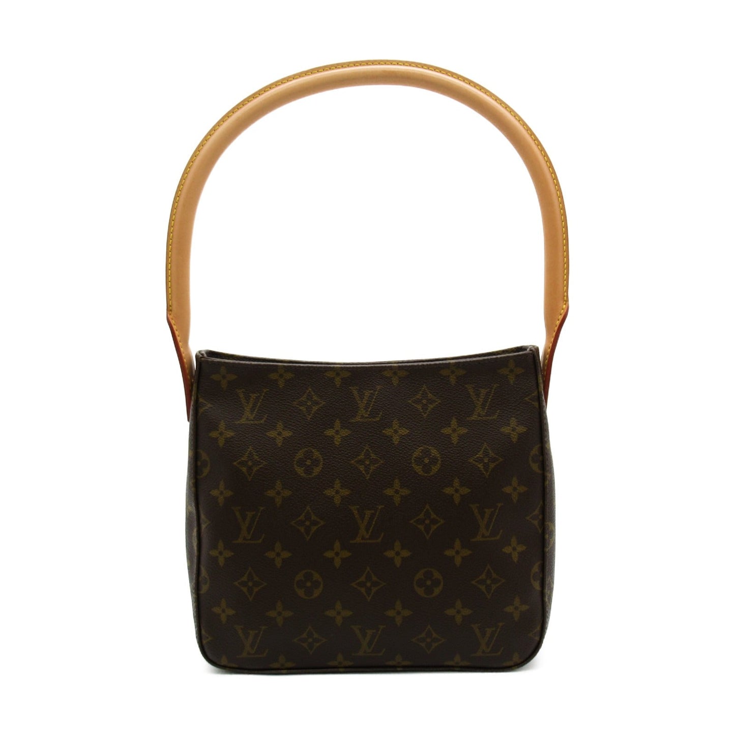 Louis Vuitton Looping MM Shoulder Bag Monogram Brown