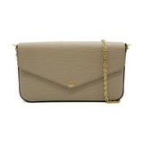 Louis Vuitton  Pochette Felicie Epi Leather Shoulder Bag