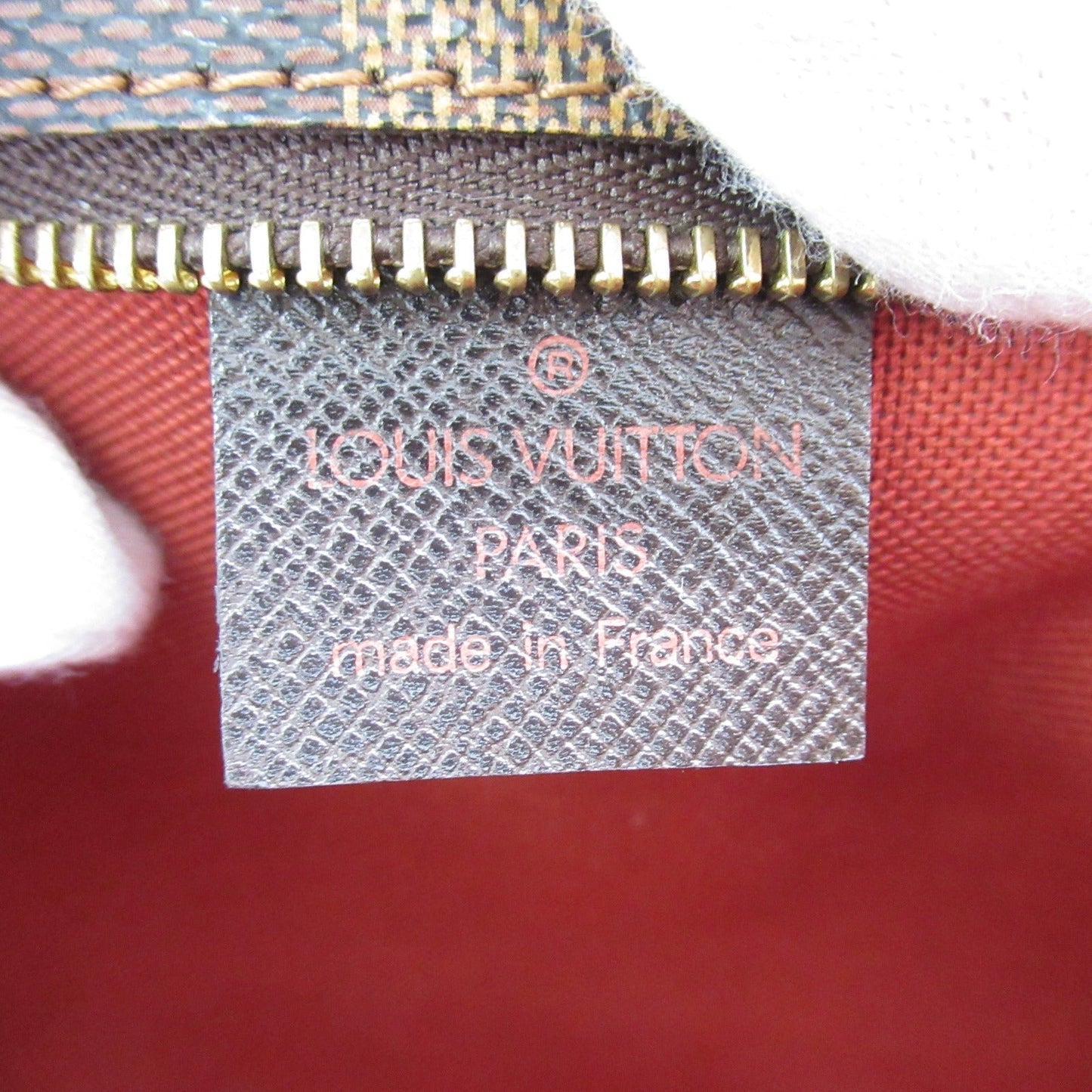 Louis Vuitton Truth Makeup Accessory Pouch PVC Coated Canvas Damier