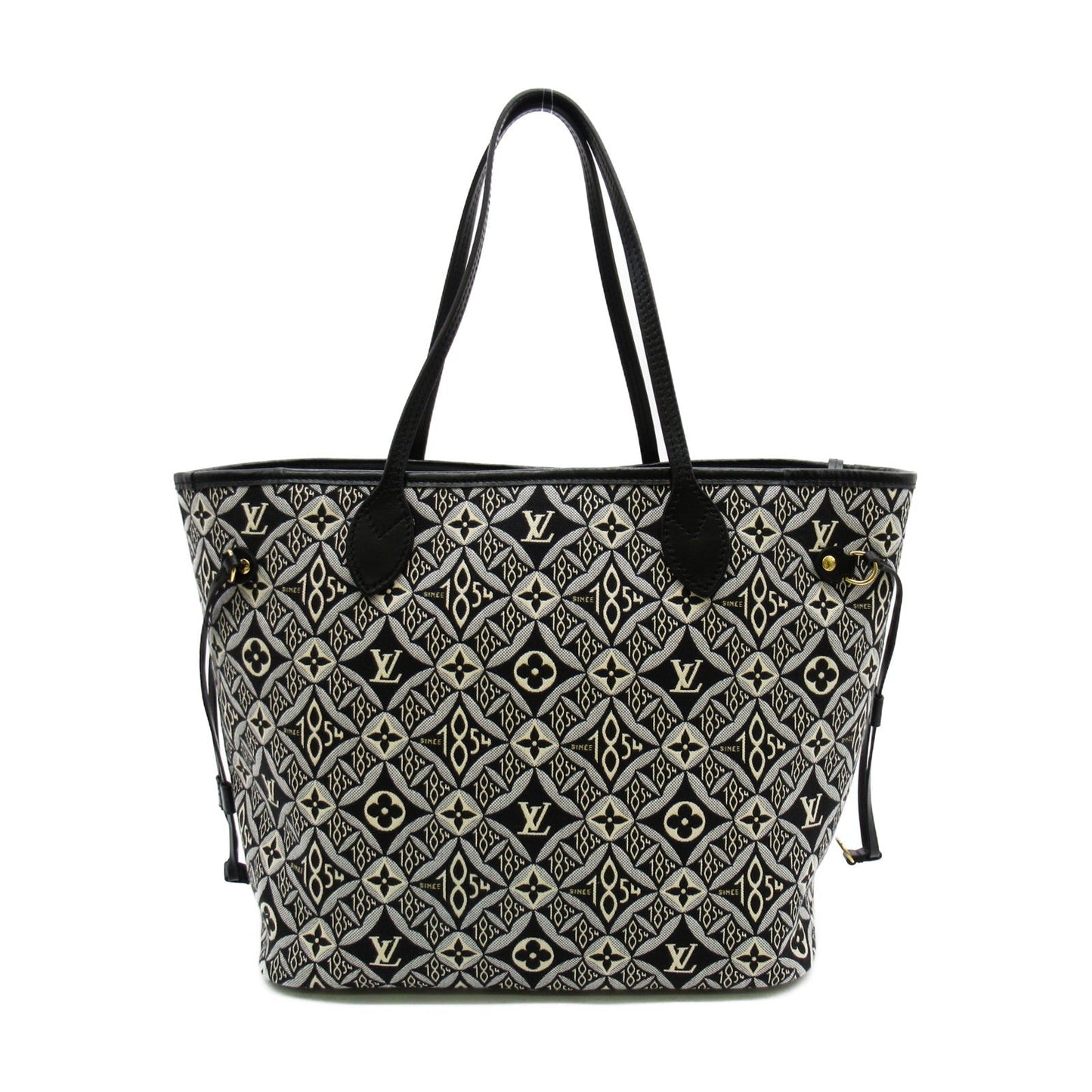 Louis Vuitton Neverfull MM Tote Bag Canvas Monogram Jacquard