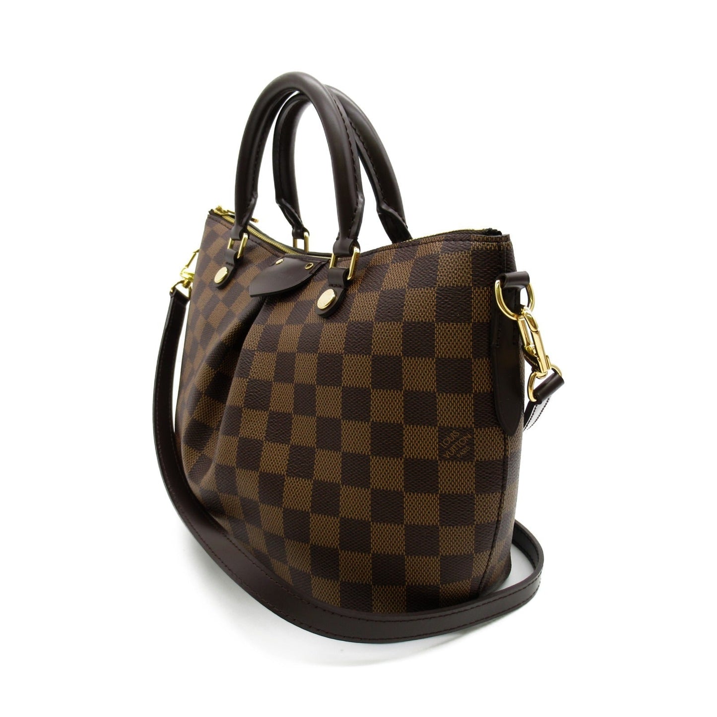 Louis Vuitton Sienna PM Handbag PVC Coated Canvas