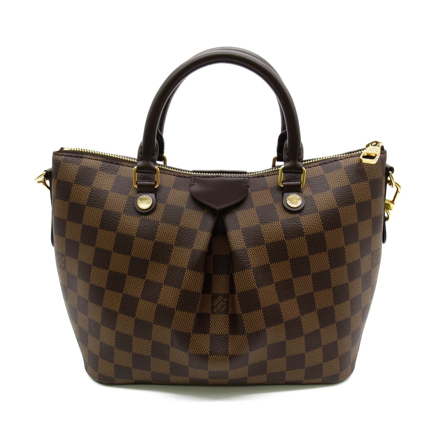 Louis Vuitton Sienna PM Handbag PVC Coated Canvas