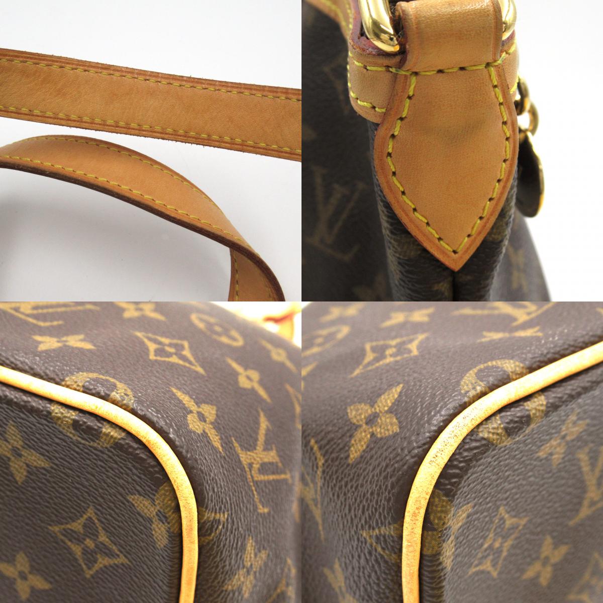 Louis Vuitton Palermo PM PVC Coated Canvas Monogram Shoulder Bag