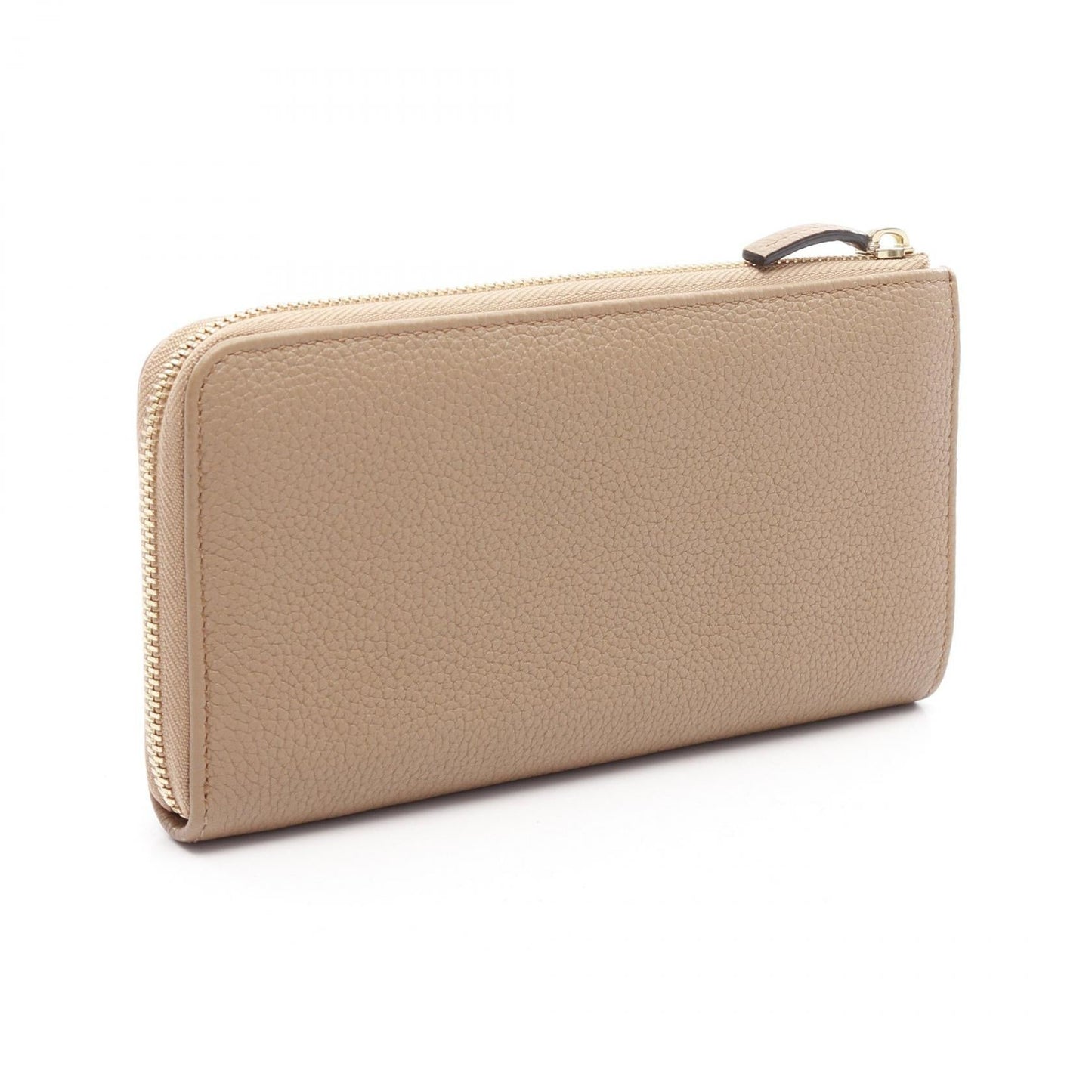 Gucci Logo L Zip Long Wallet Leather Wallet