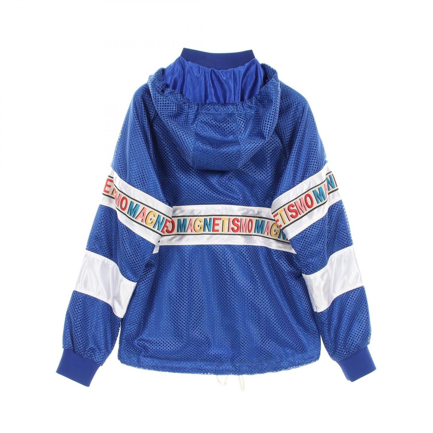 Gucci Net Jacket with Magnetismo Stripe Polyester Jacket