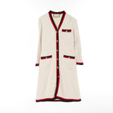 Gucci Sherry Line Fabric Dress