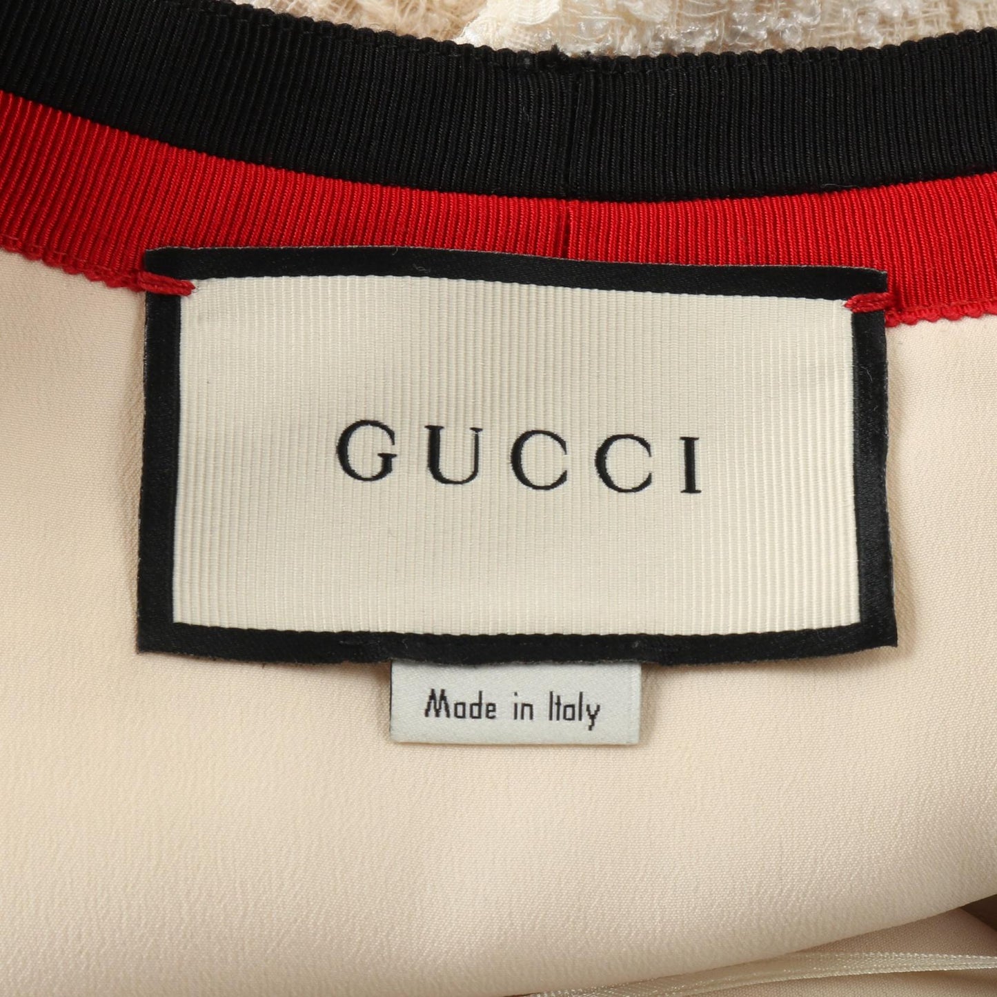 Gucci Sherry Line Fabric Dress