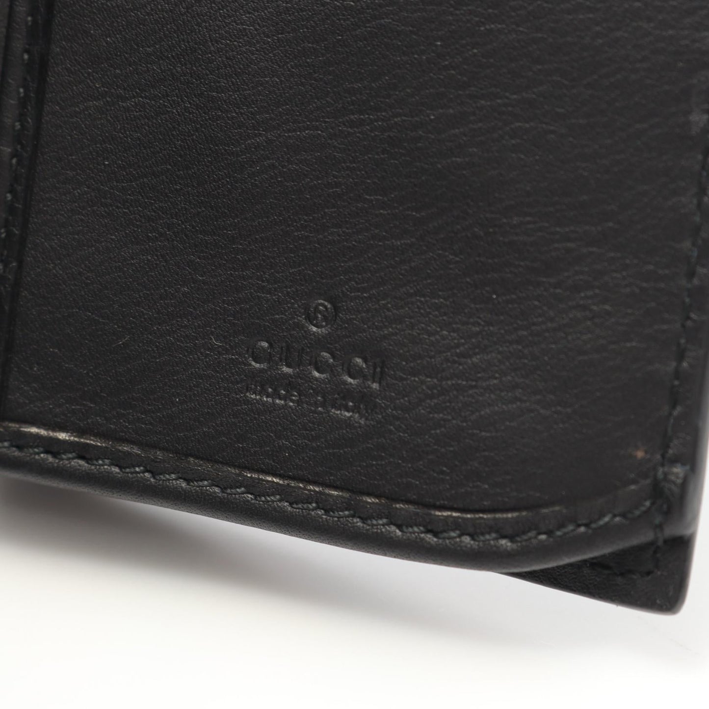 Gucci 386836 Leather Long Wallet