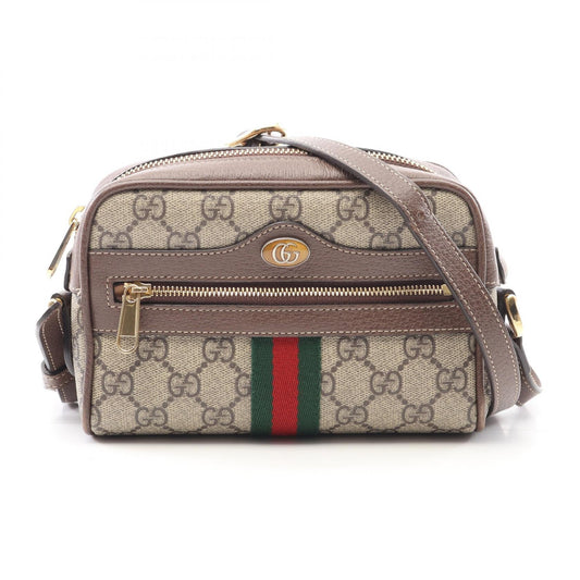 Gucci Ophidia PVC Coated Canvas Shoulder Bag