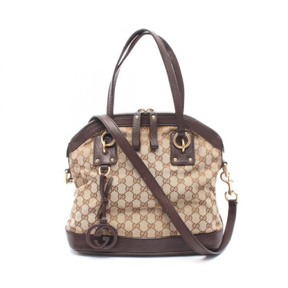 Gucci GG Canvas Interlocking G 2way Handbag
