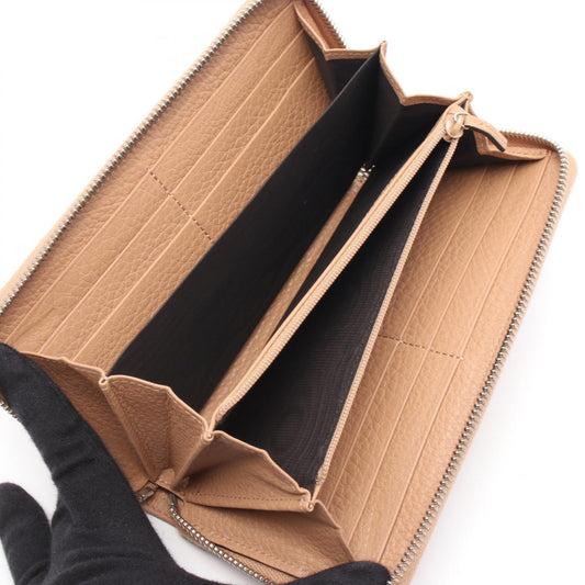 Gucci Bamboo Leather Long Wallet
