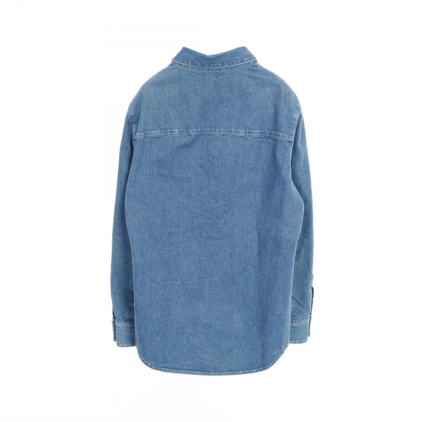 Gucci WASHED ORGANIC DENIM SHIRT Cotton Shirt