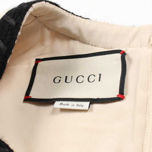 Gucci Interlocking G Button Cotton Dress