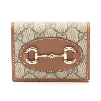 Gucci Horsebit 1955 GG Supreme Wallet