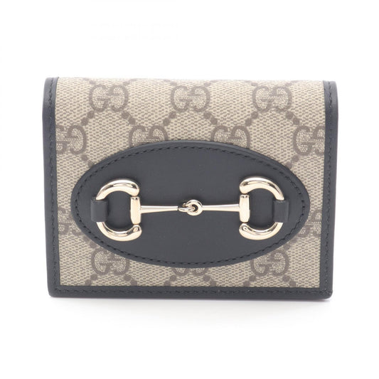 Gucci Horsebit 1955 GG Supreme Wallet
