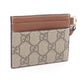 Gucci GG Emblem Leather Card Case