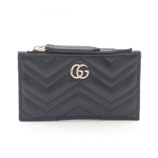 Gucci Double G Leather Coin Case
