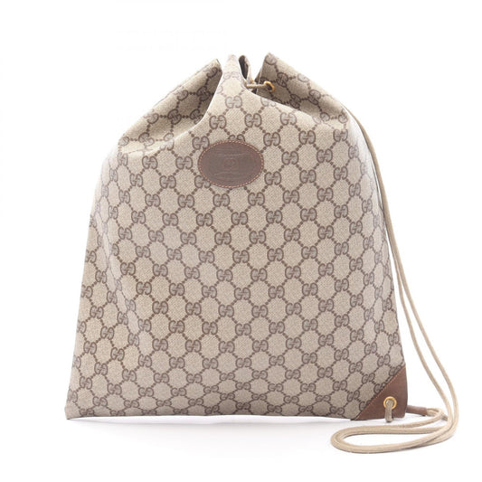 Gucci GG Plus Coated Canvas Shoulder Bag