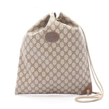 Gucci GG Plus Coated Canvas Shoulder Bag