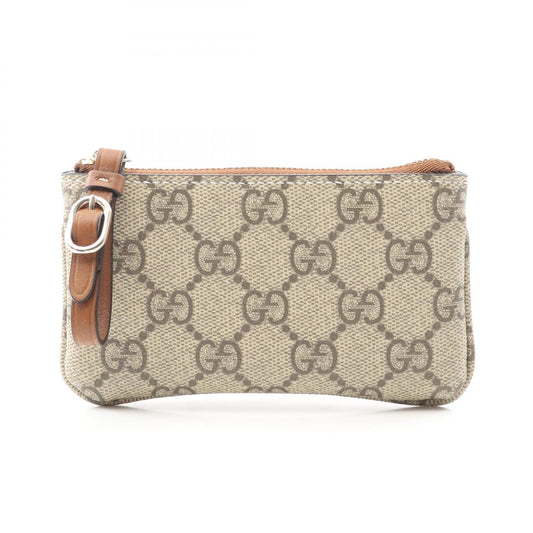 Gucci GG Emblem Leather Coin Case