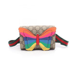Gucci GG Supreme Rainbow Butterfly Coated Canvas Waist Bag