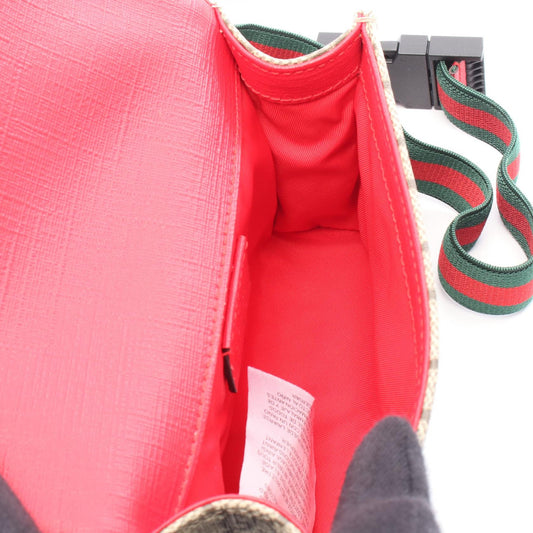 Gucci GG Supreme Rainbow Butterfly Coated Canvas Waist Bag