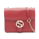 Gucci Interlocking G Leather Shoulder Bag