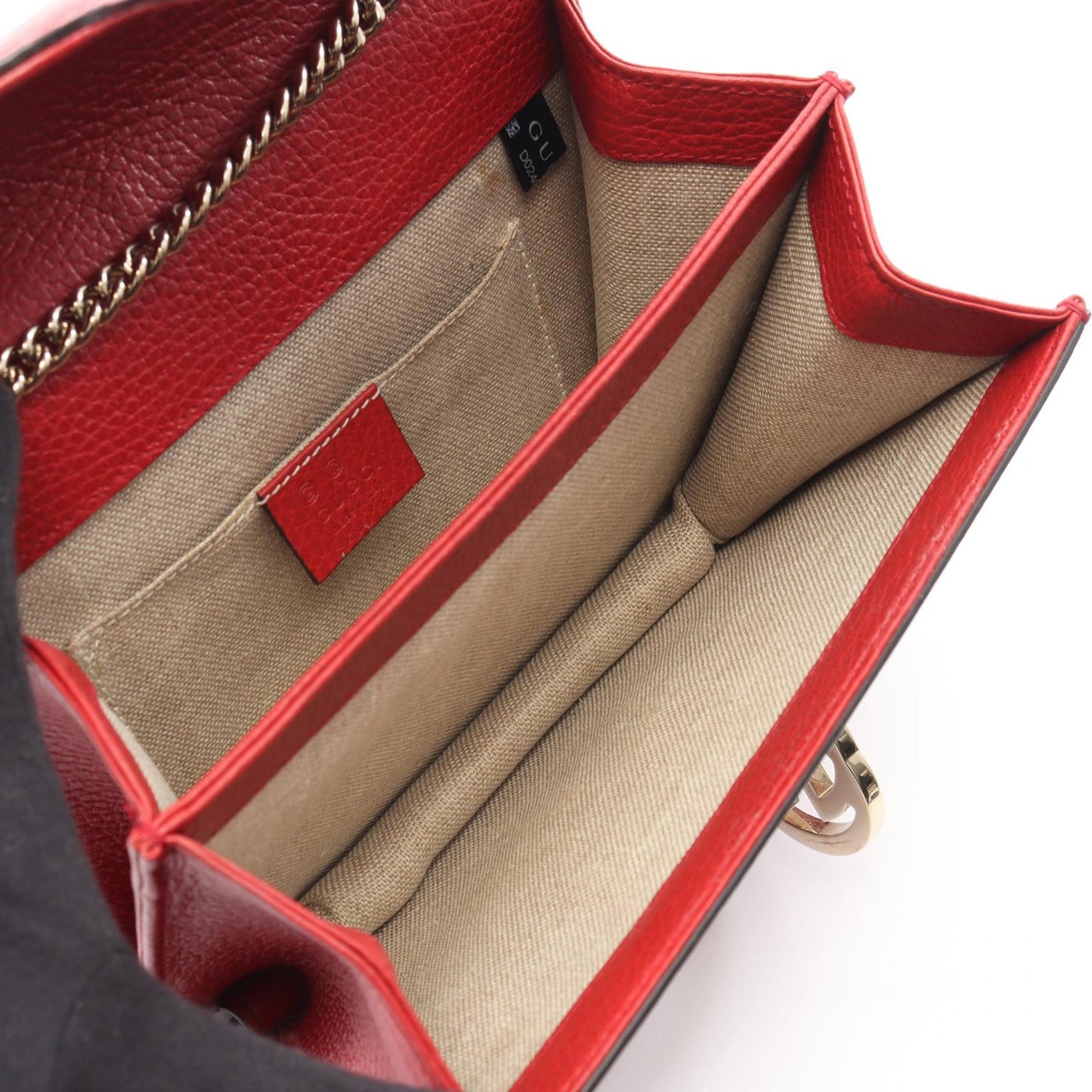 Gucci Interlocking G Leather Shoulder Bag