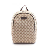Gucci 449906 KY9NN Canvas Leather Backpack