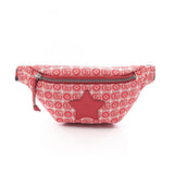Gucci Star Childrens Canvas Leather Waist Bag