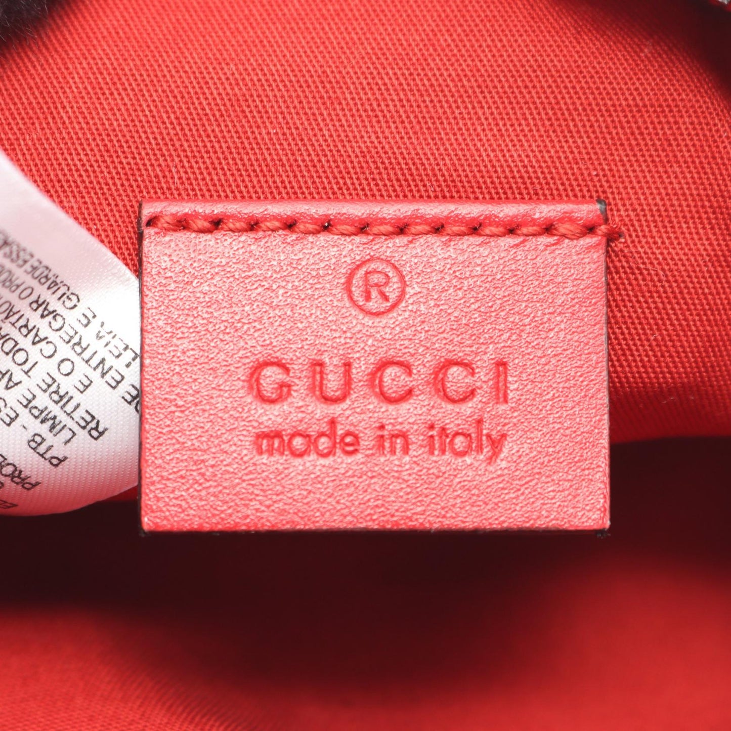 Gucci Star Childrens Canvas Leather Waist Bag