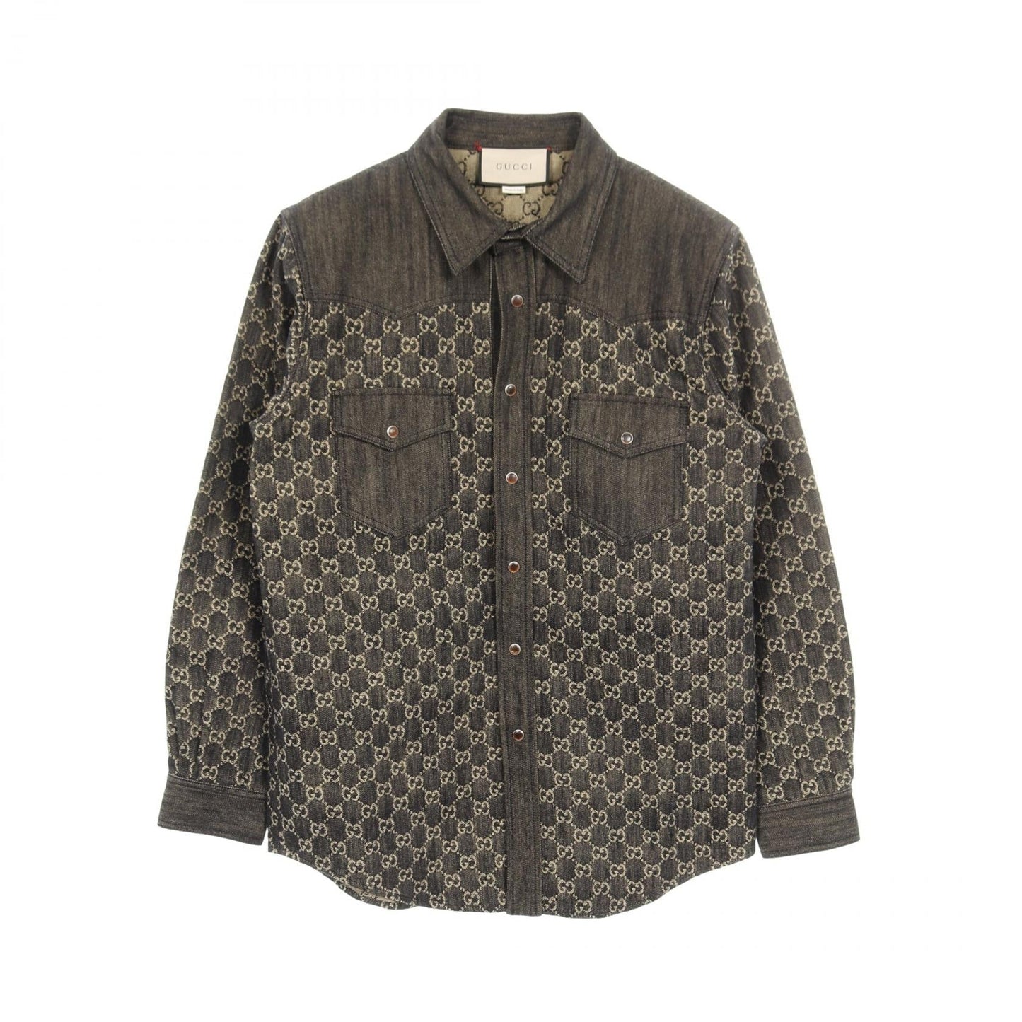 Gucci GG Jacquard Cotton Denim Jacket