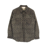 Gucci GG Jacquard Cotton Denim Jacket