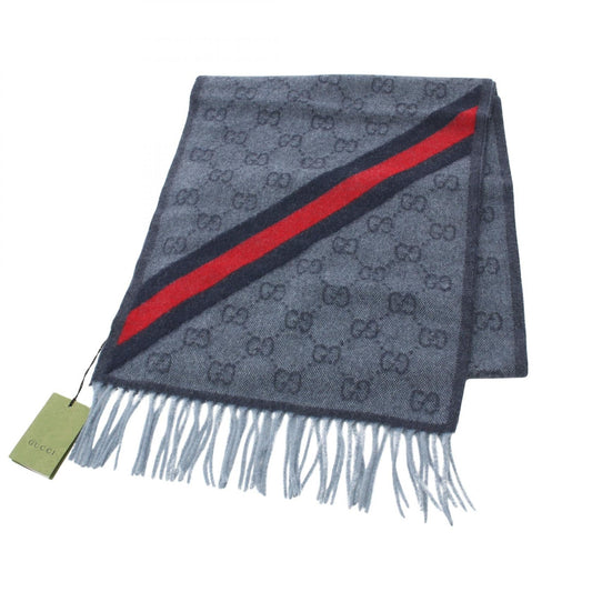 Gucci GG Pattern Wool Scarf