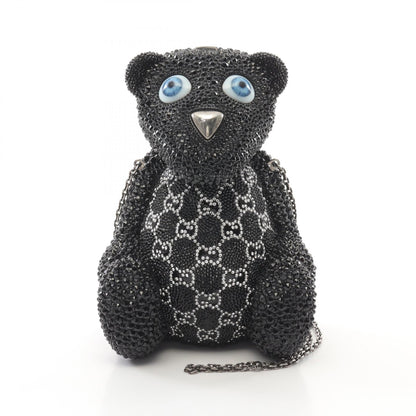 Gucci GG Teddy Bear Swarovski Shoulder Bag