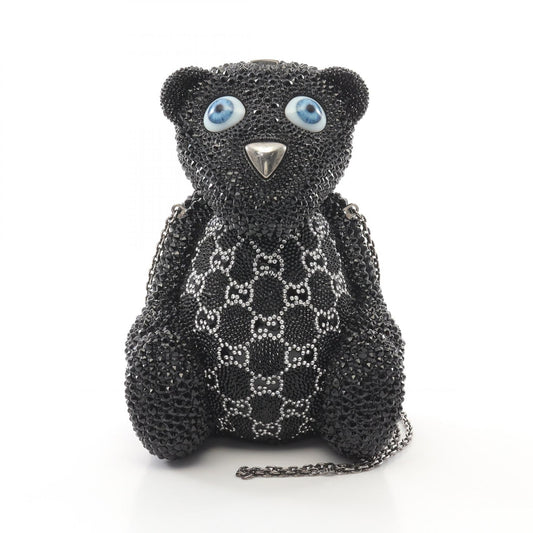 Gucci GG Teddy Bear Swarovski Shoulder Bag