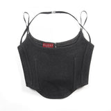 Gucci BATAVIA WOOL Strappy Top Wool Top