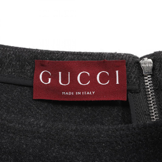 Gucci BATAVIA WOOL Strappy Top Wool Top